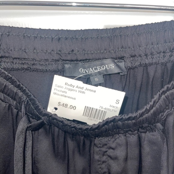 Satin Joggers - Picture 3 of 3